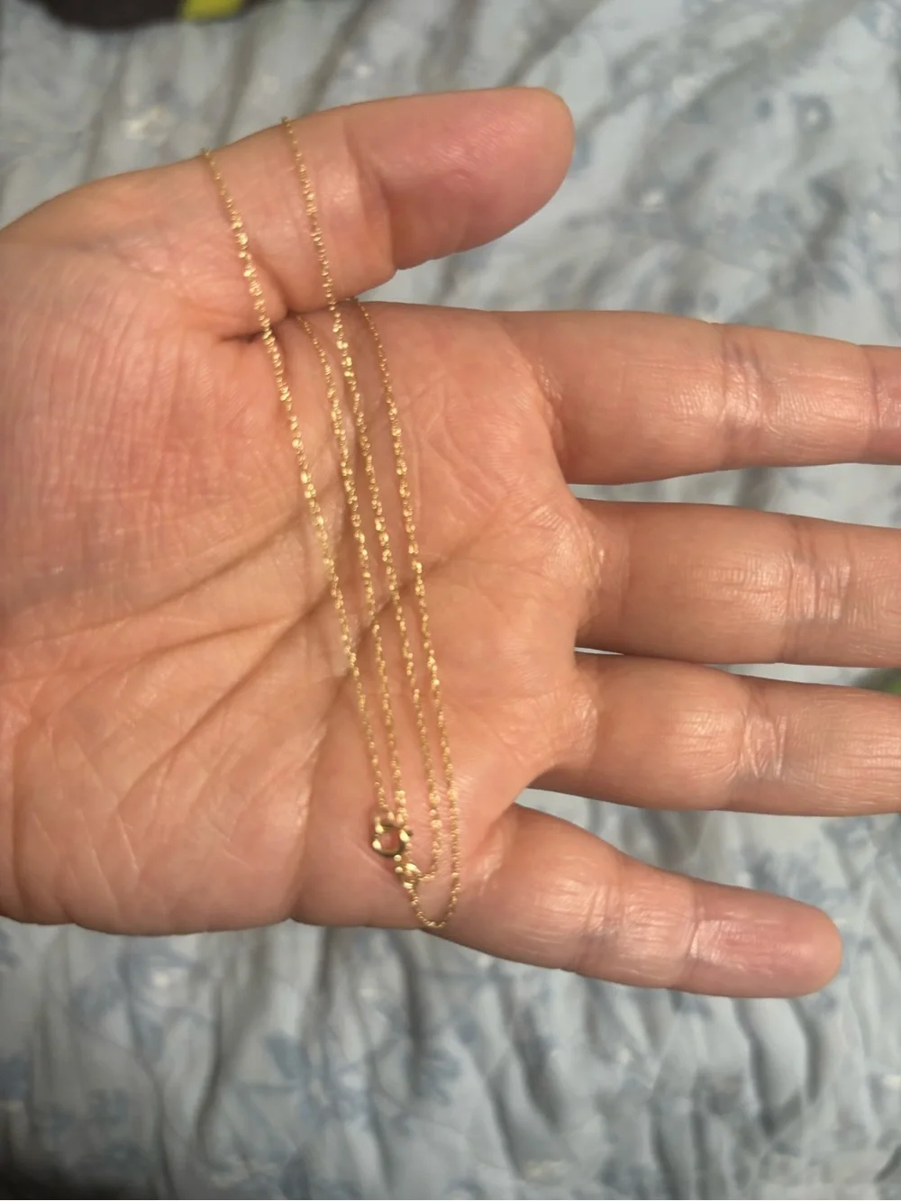 10k solid gold chain - Picture 1 of 3